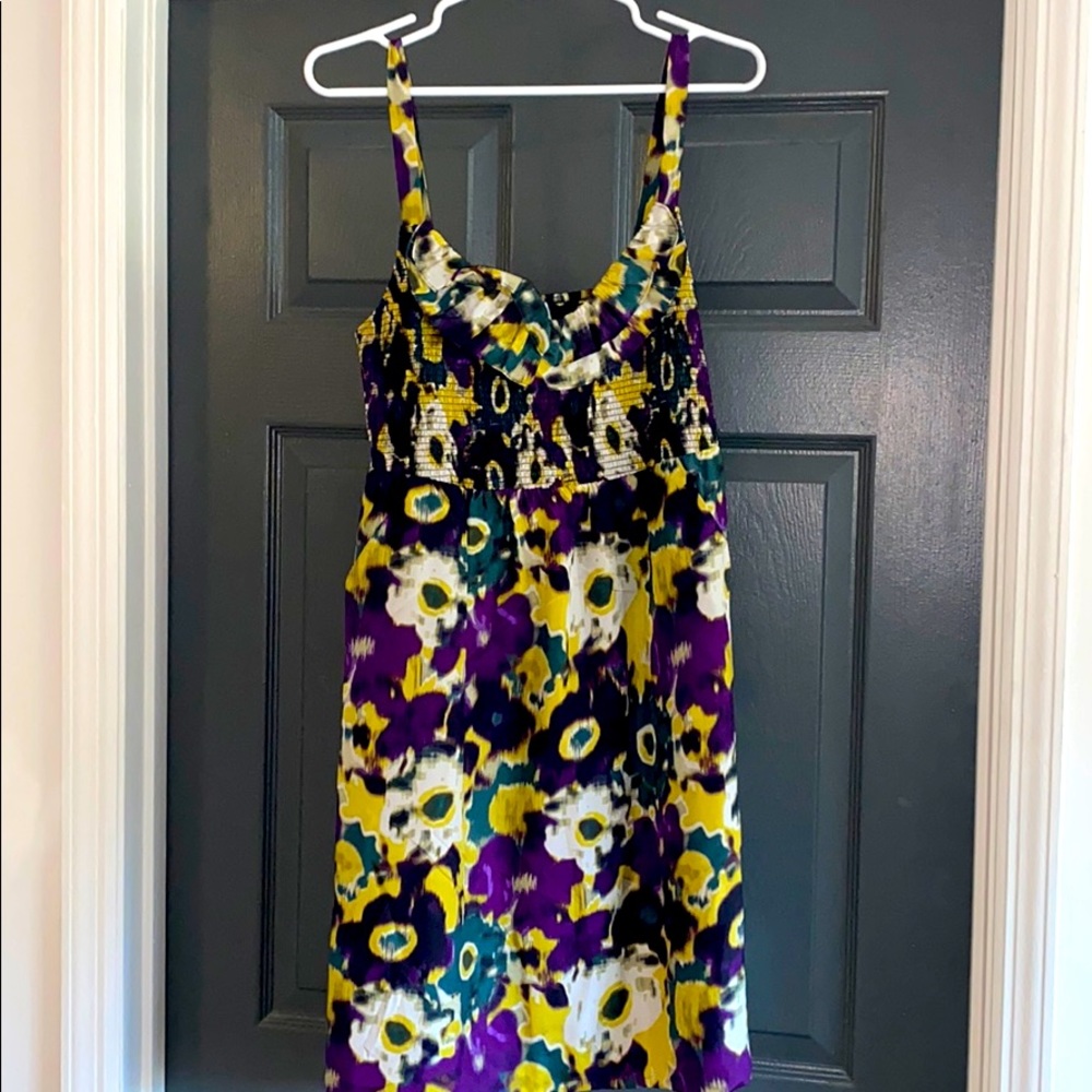 Silk Anthropologie dress